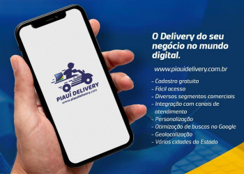 Plataforma 'Piauí Delivery' está disponível para download e vai estimular comércio